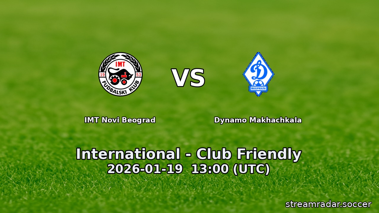 IMT Novi Beograd vs Dynamo Makhachkala