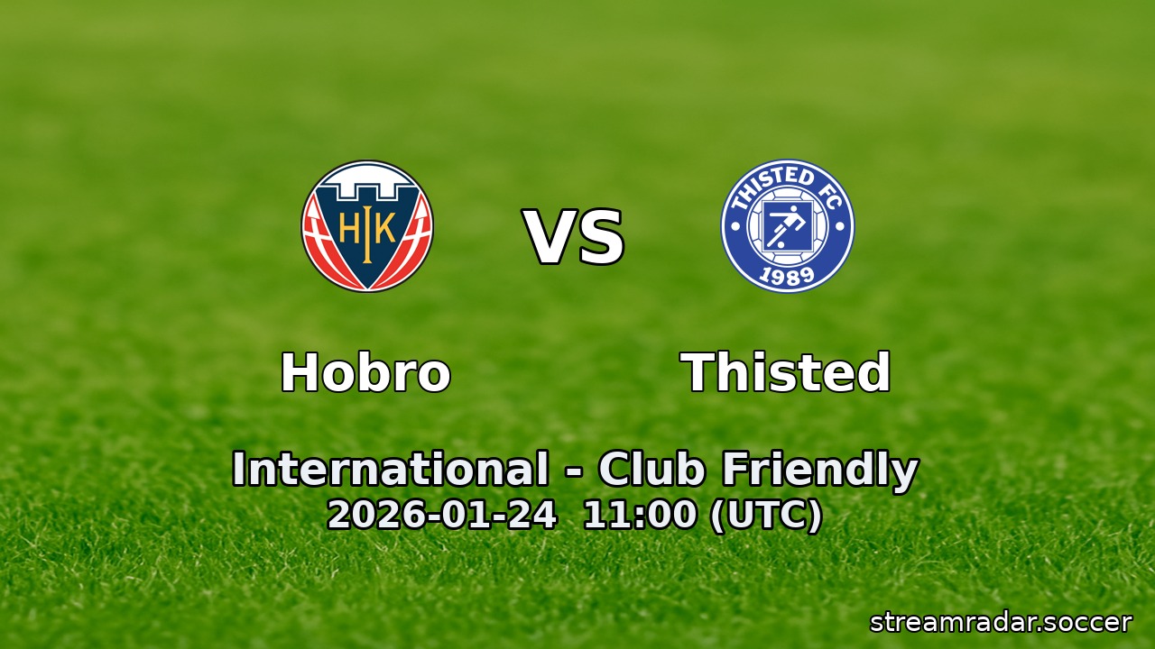 Hobro vs Thisted