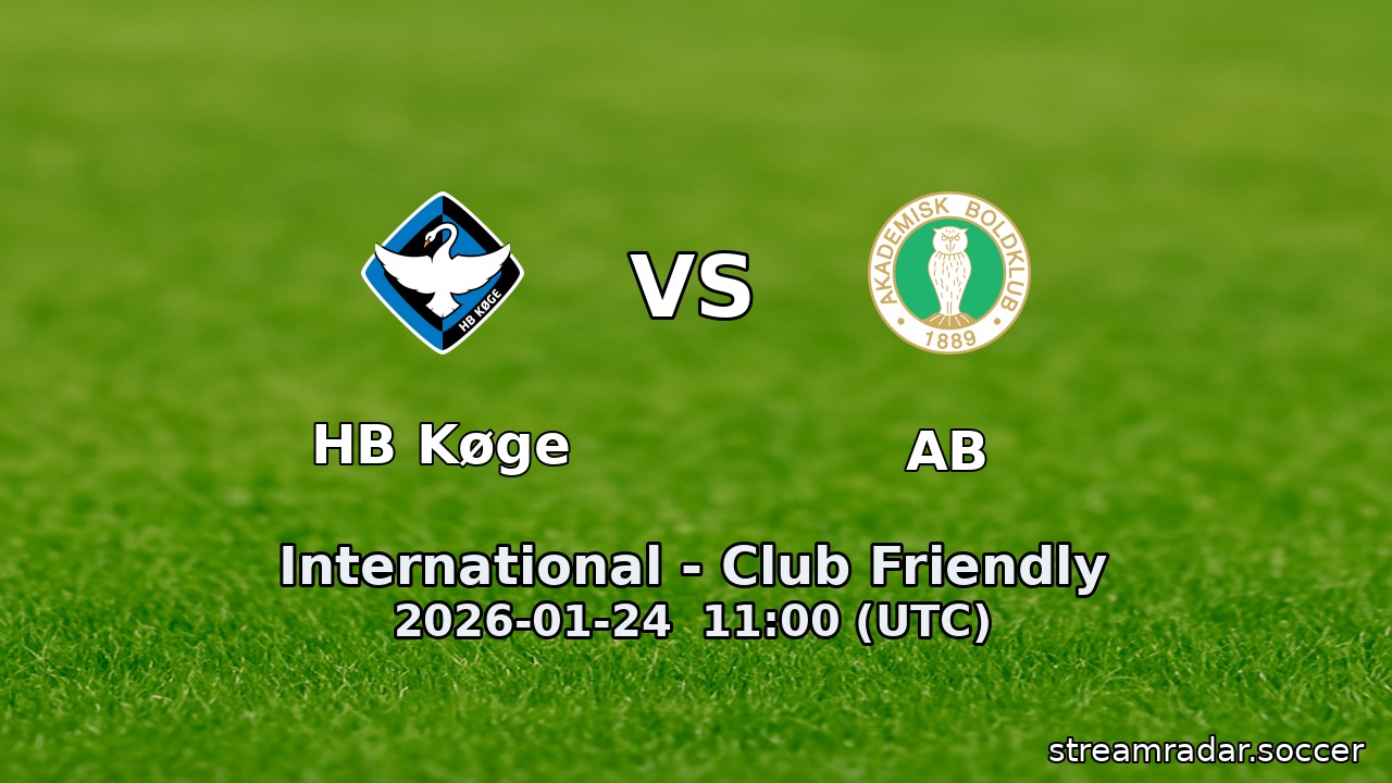 HB Køge vs AB