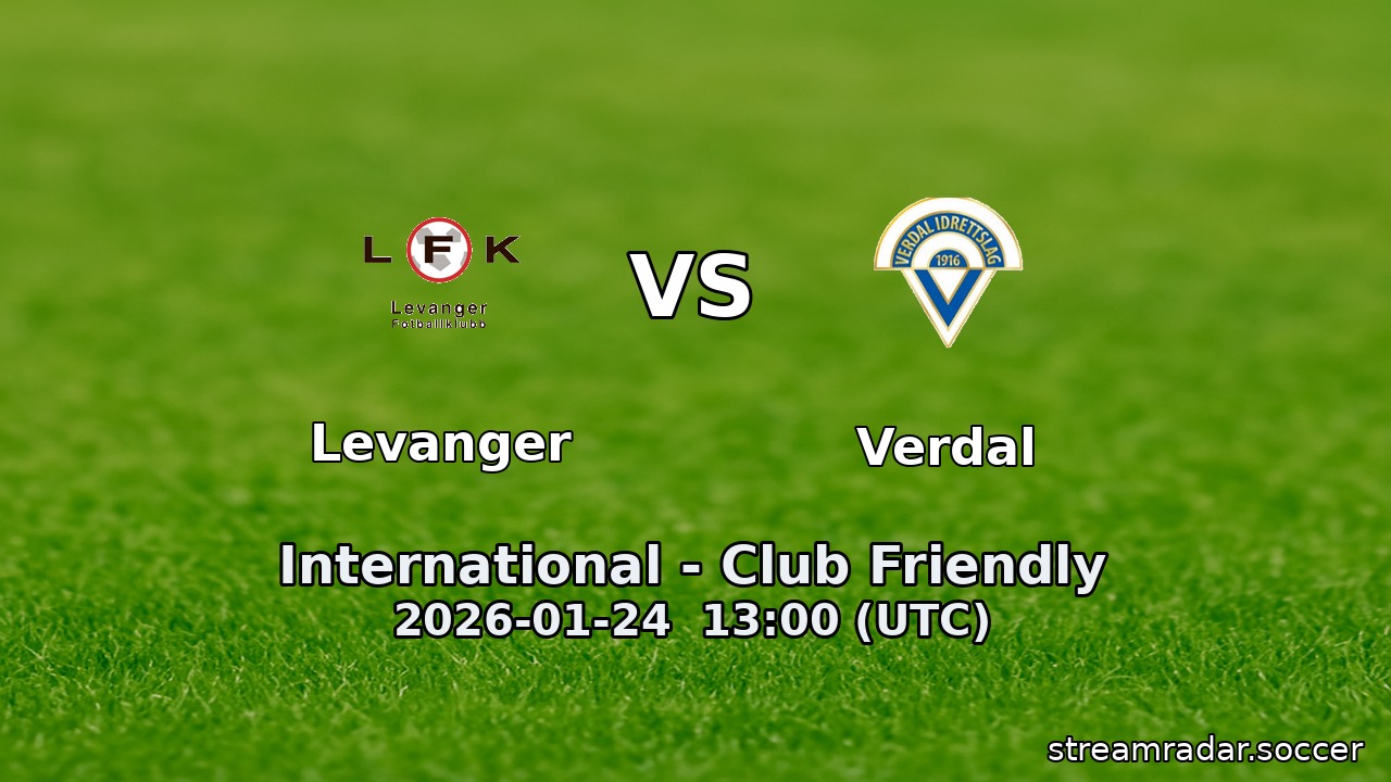 Levanger vs Verdal