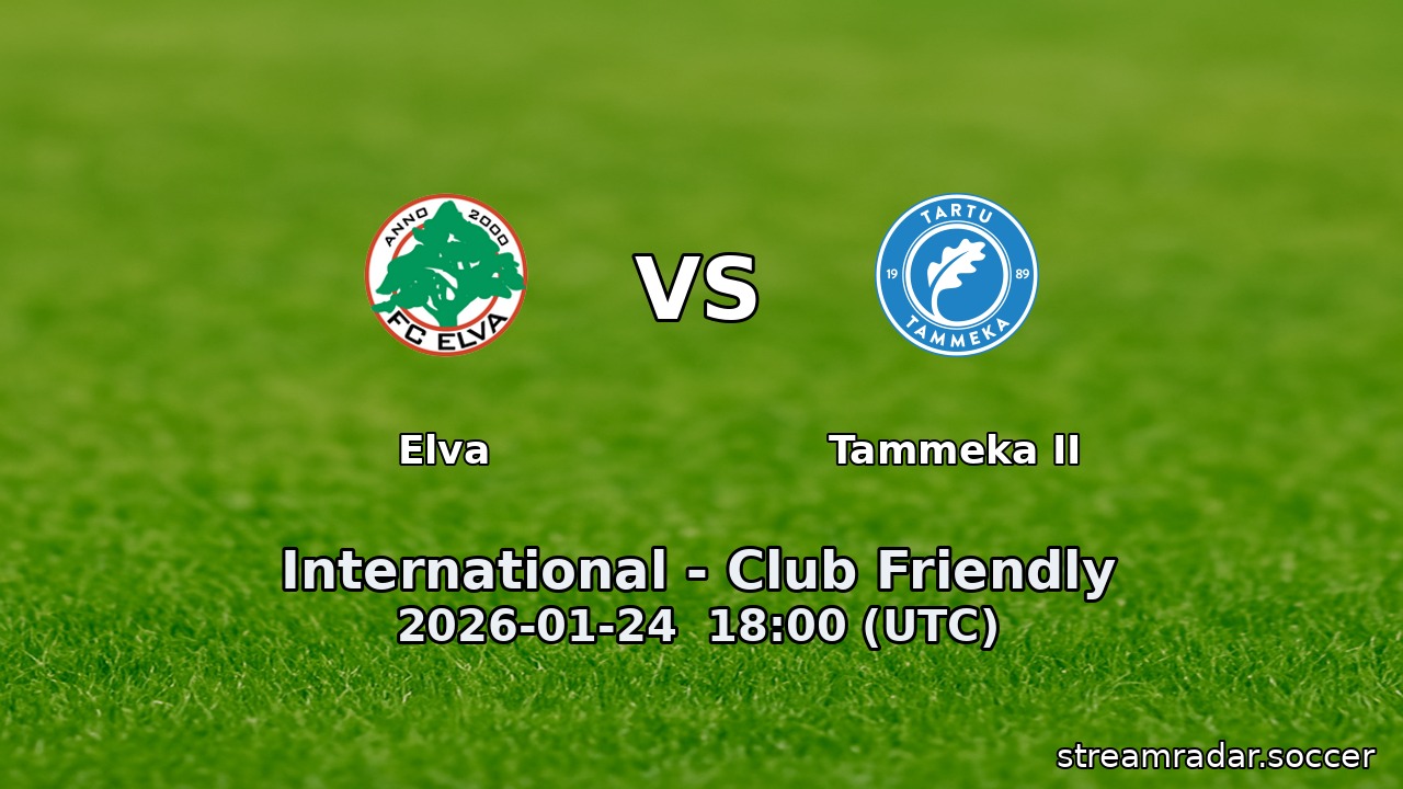 Elva vs Tammeka II