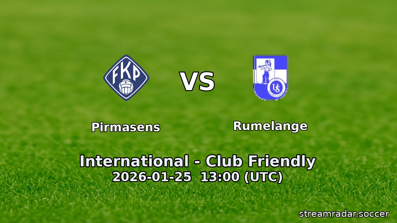 Pirmasens vs Rumelange