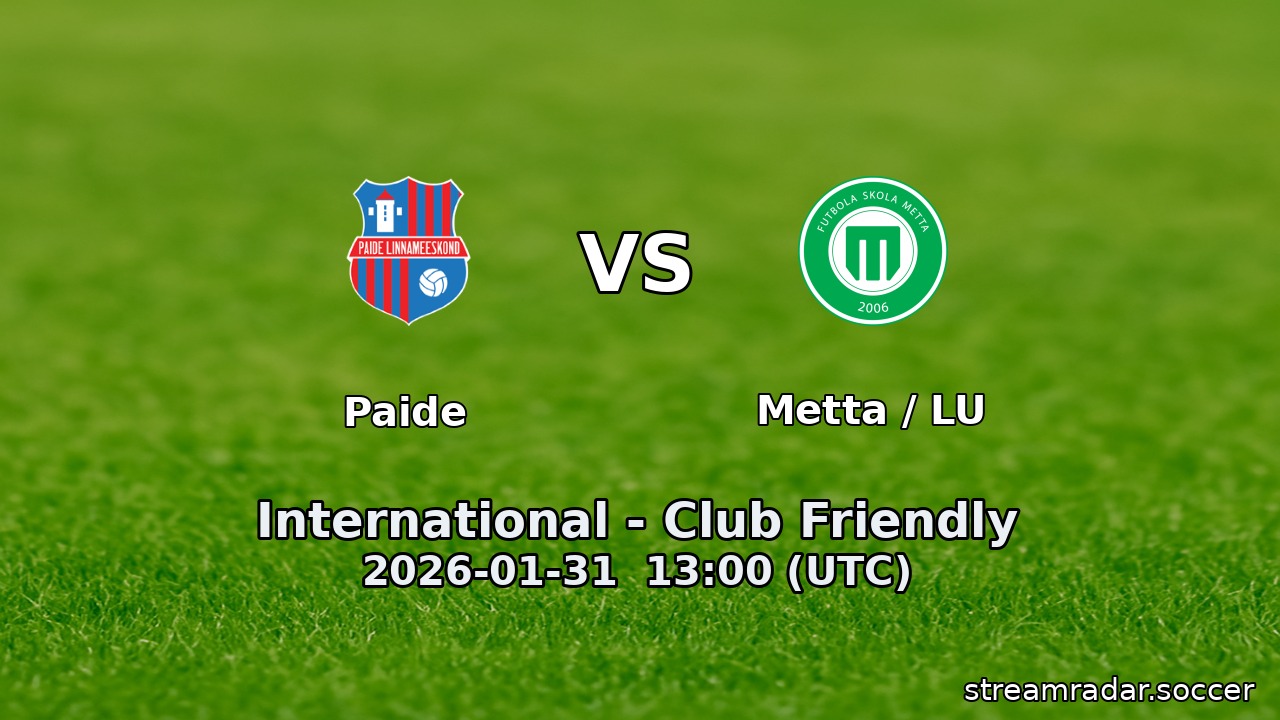 Paide vs Metta / LU