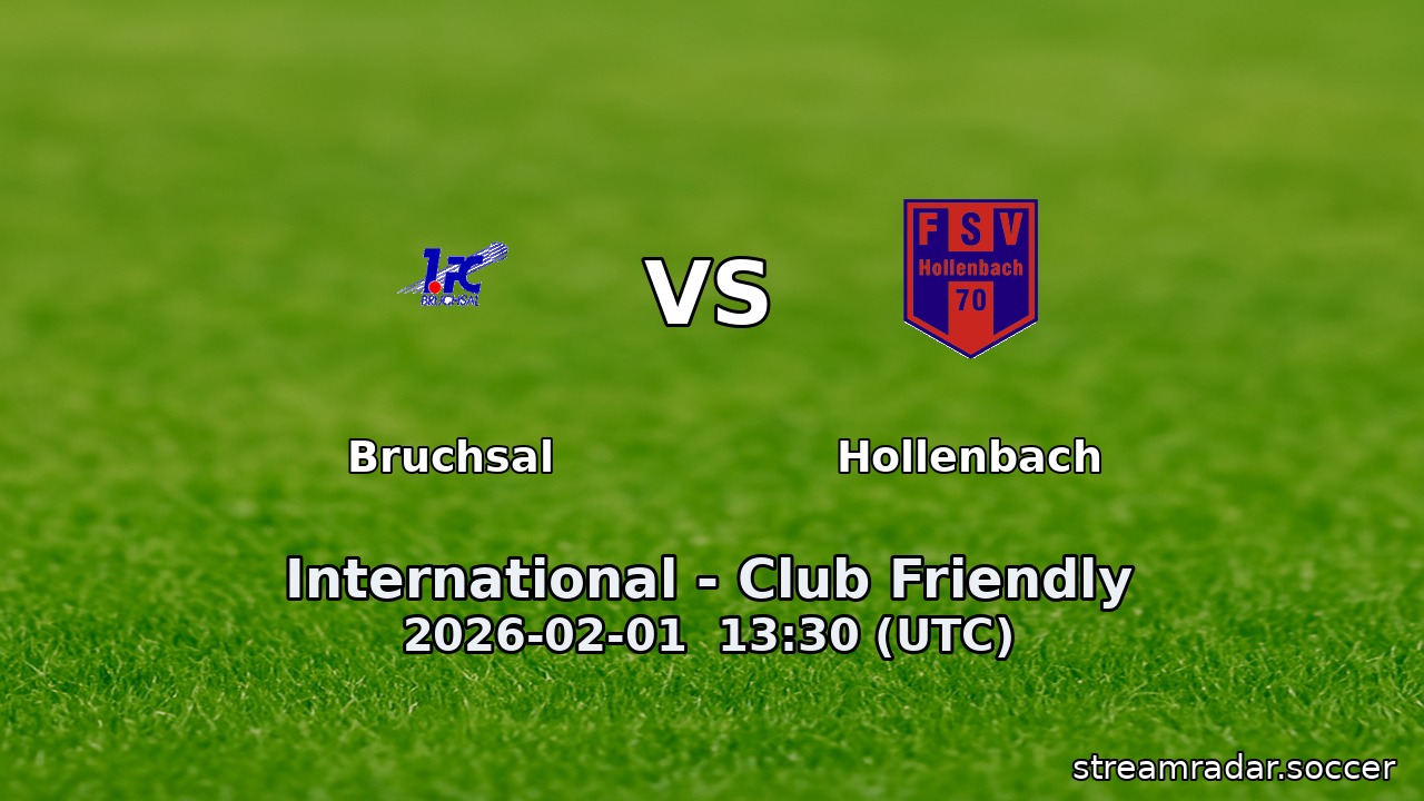 Bruchsal vs Hollenbach
