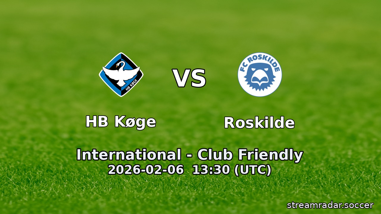 HB Køge vs Roskilde