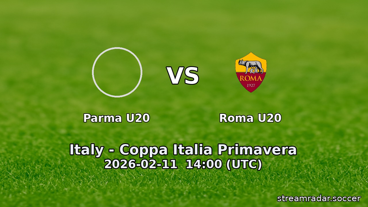 Roma U20 vs Parma U20