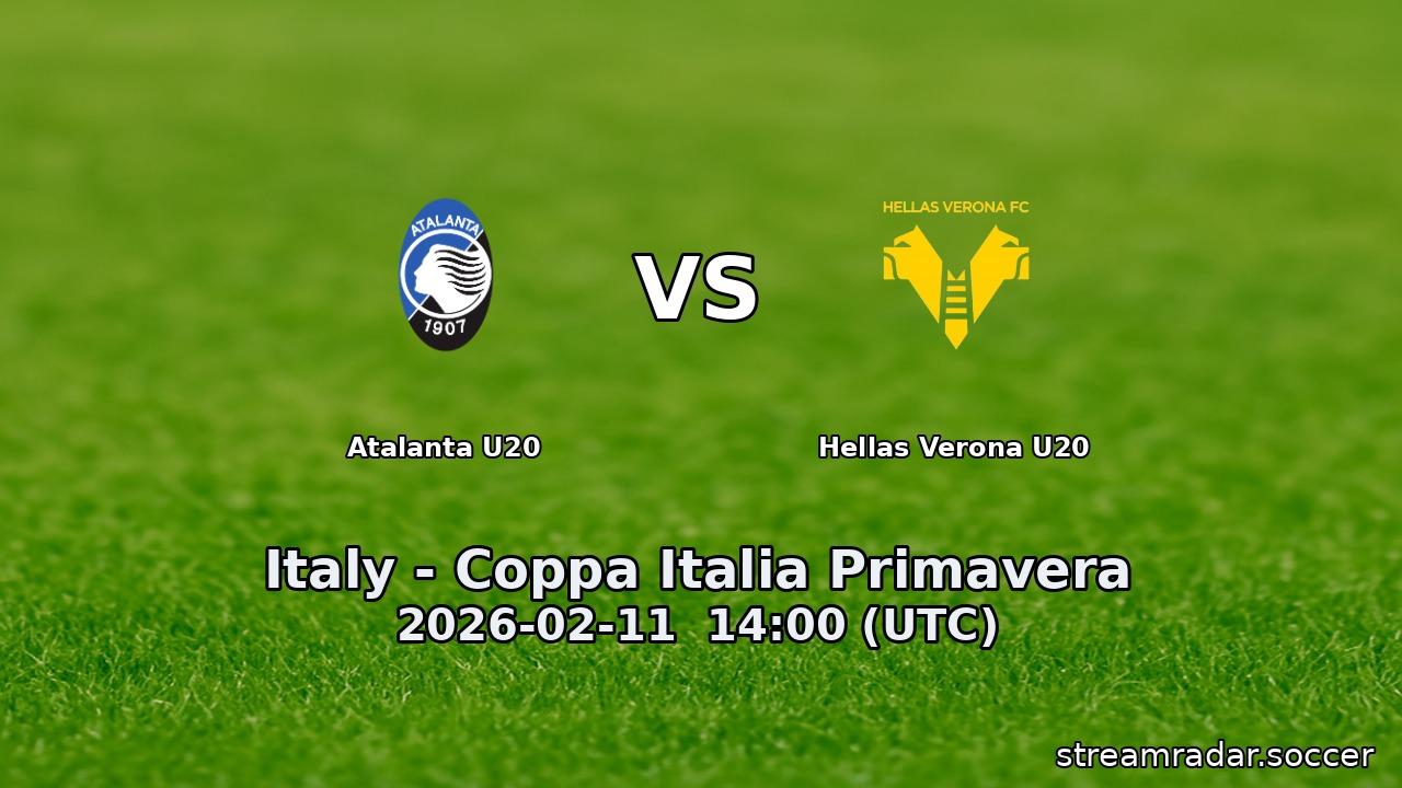 Hellas Verona U20 vs Atalanta U20