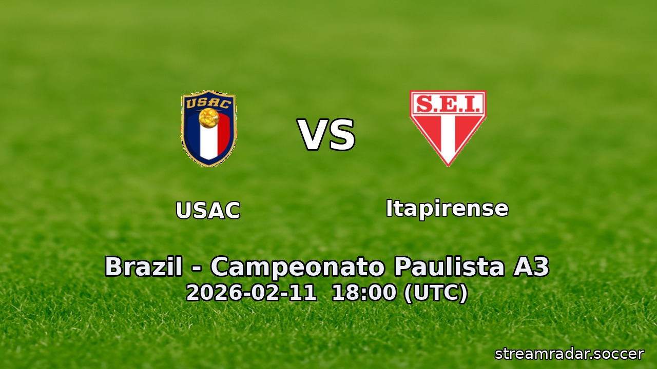 USAC vs Itapirense