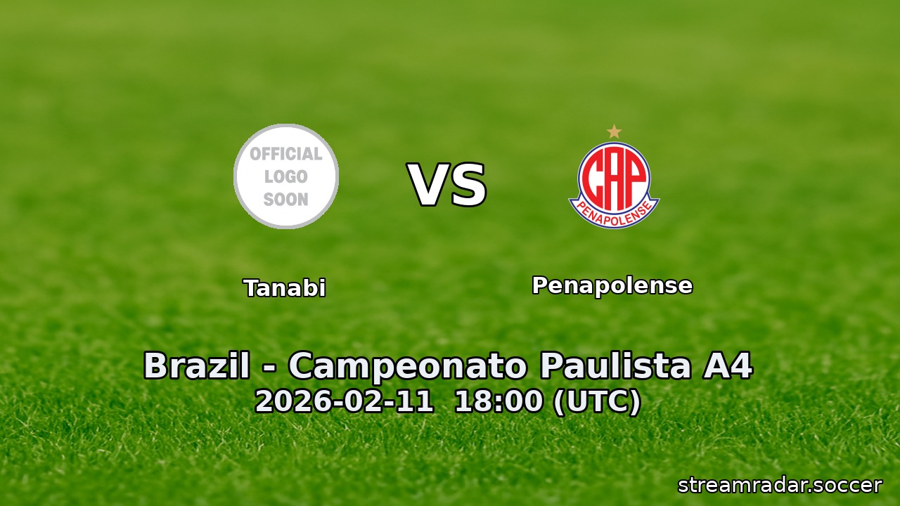 Tanabi vs Penapolense