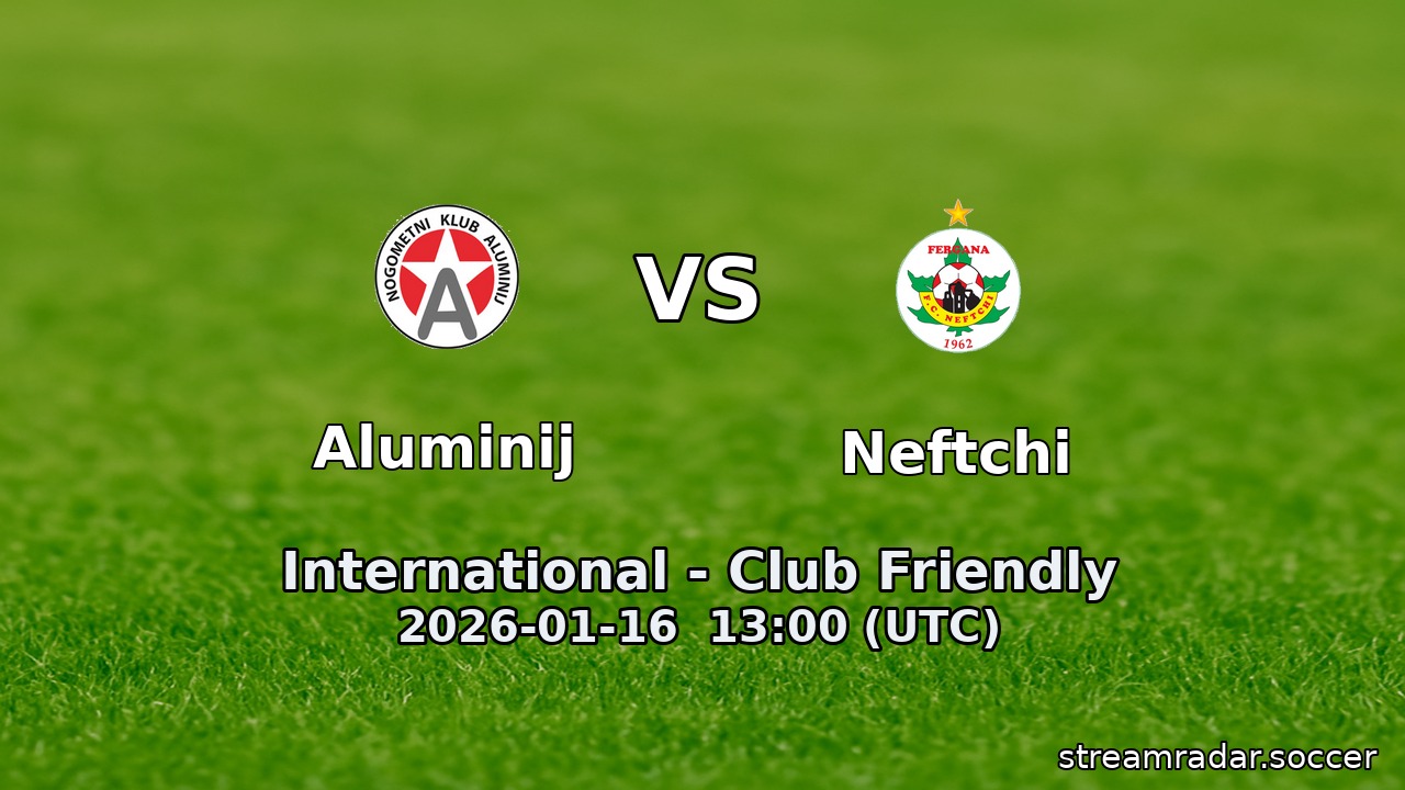 Aluminij vs Neftchi