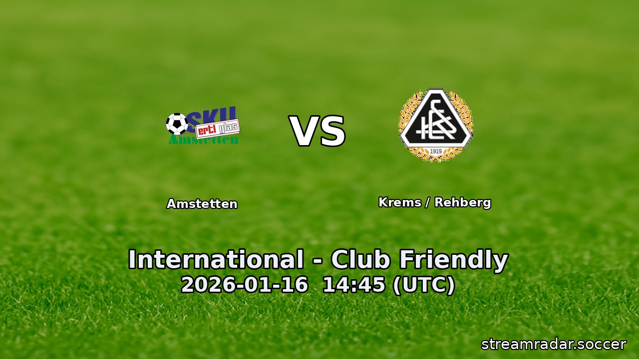 Amstetten vs Krems / Rehberg