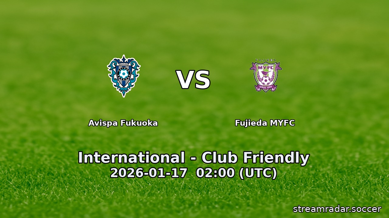 Avispa Fukuoka vs Fujieda MYFC