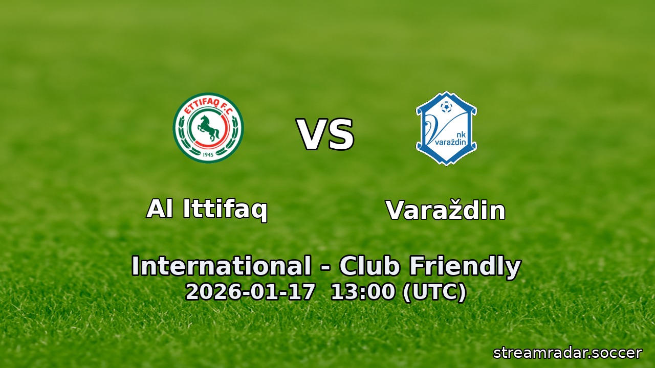 Al Ittifaq vs Varaždin