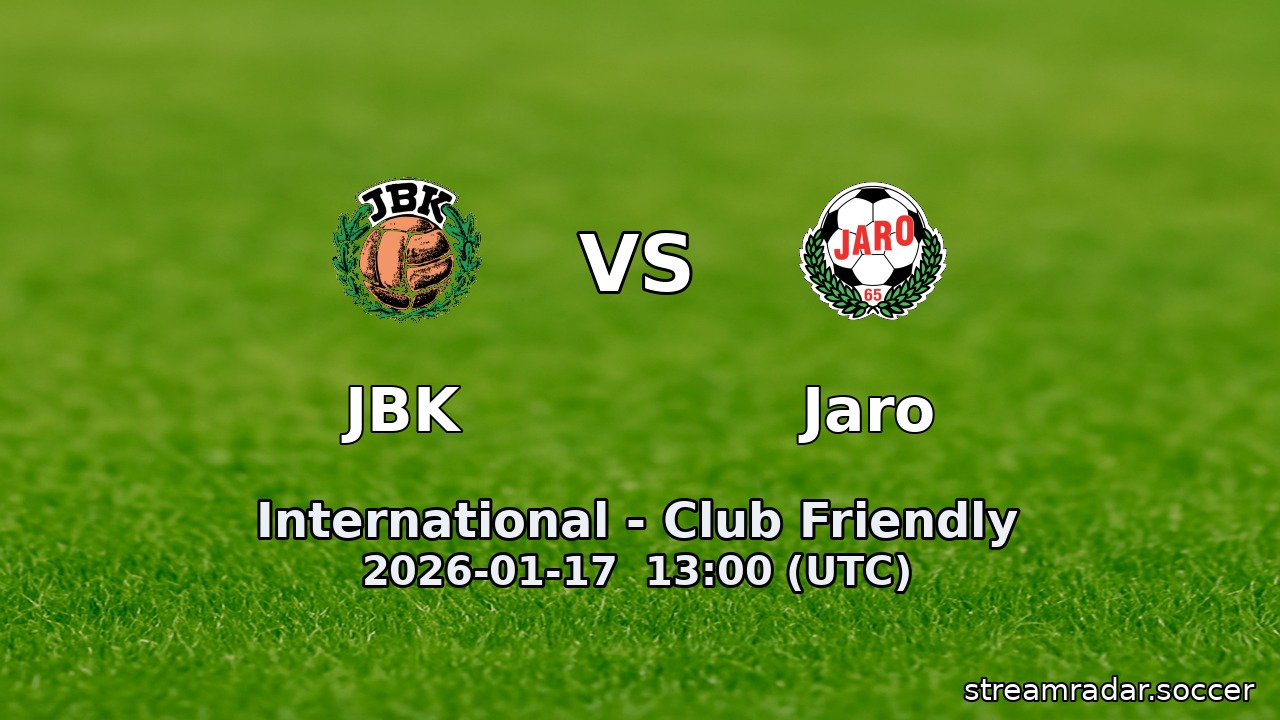 JBK vs Jaro