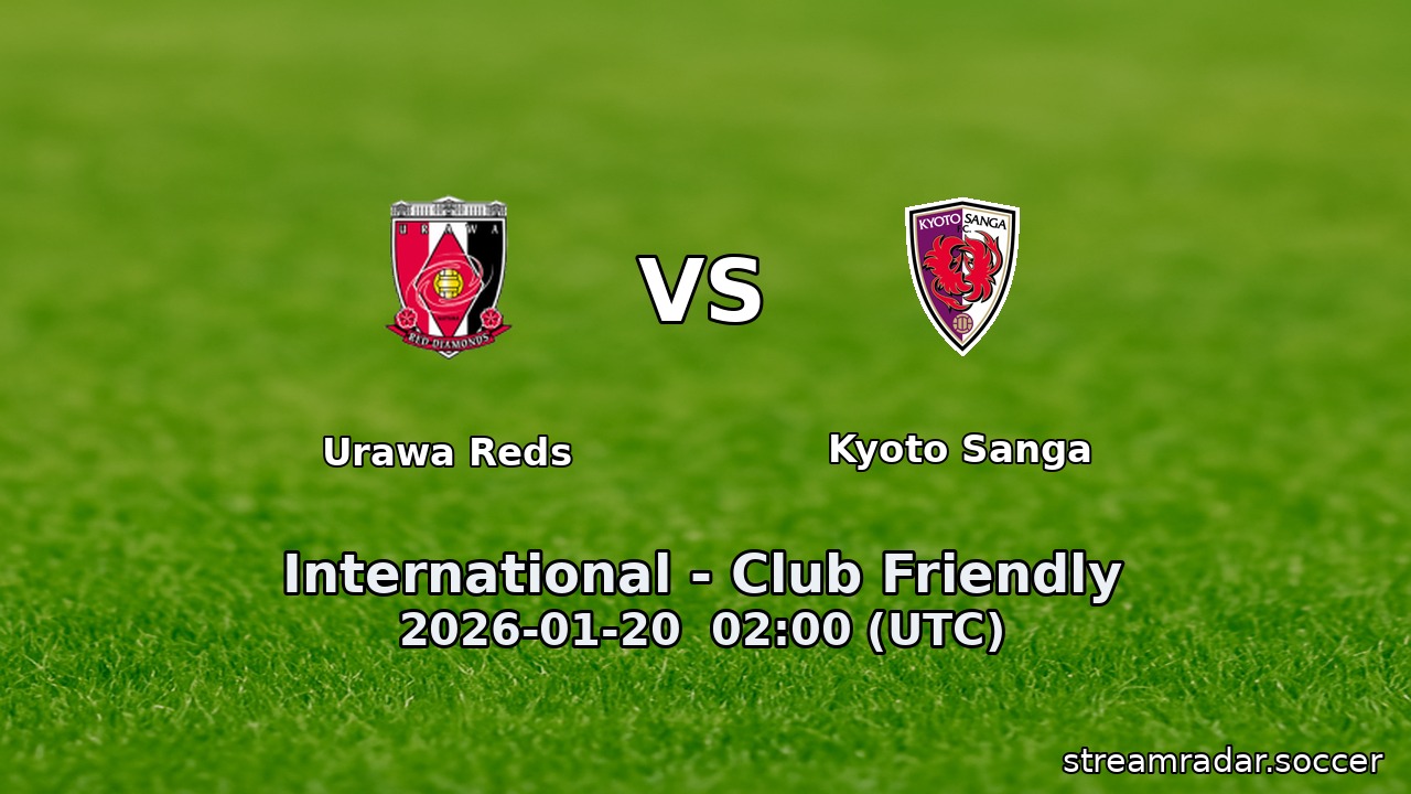 Urawa Reds vs Kyoto Sanga
