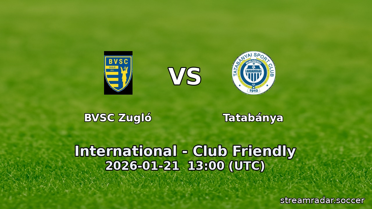 BVSC Zugló vs Tatabánya