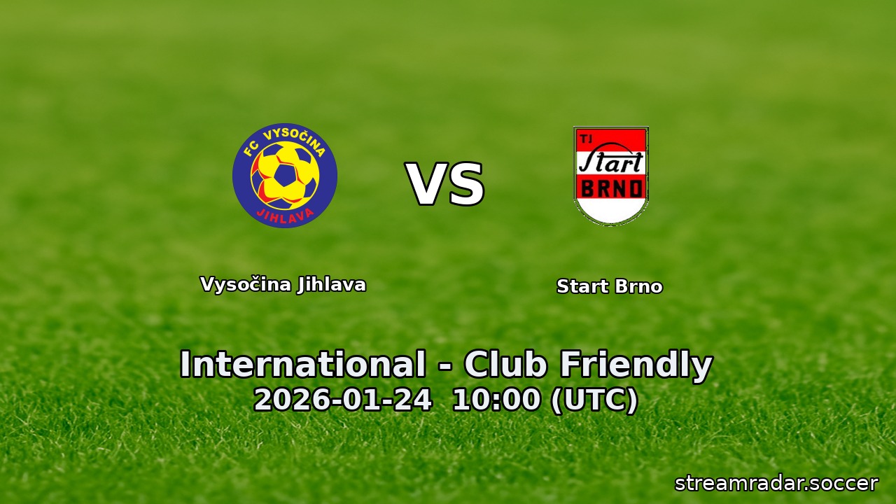 Vysočina Jihlava vs Start Brno
