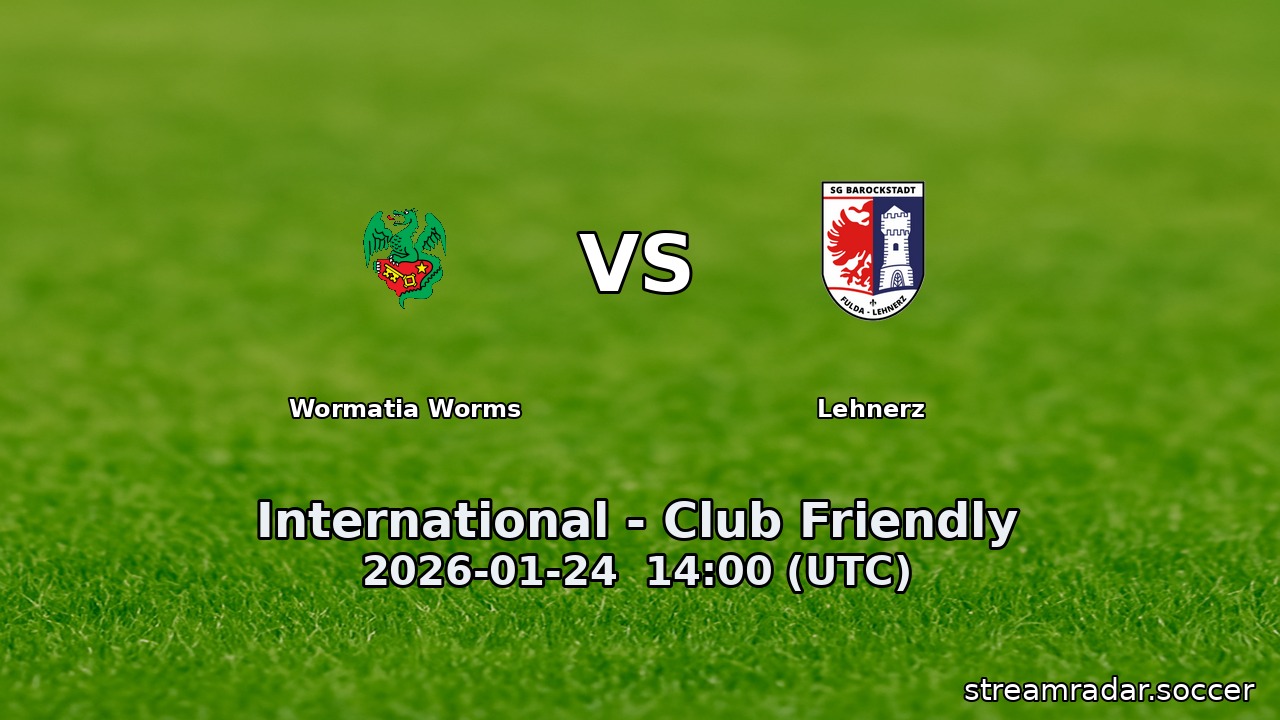 Wormatia Worms vs Lehnerz