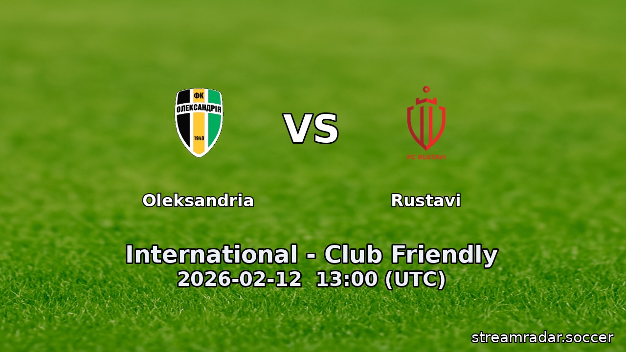 Oleksandria vs Rustavi