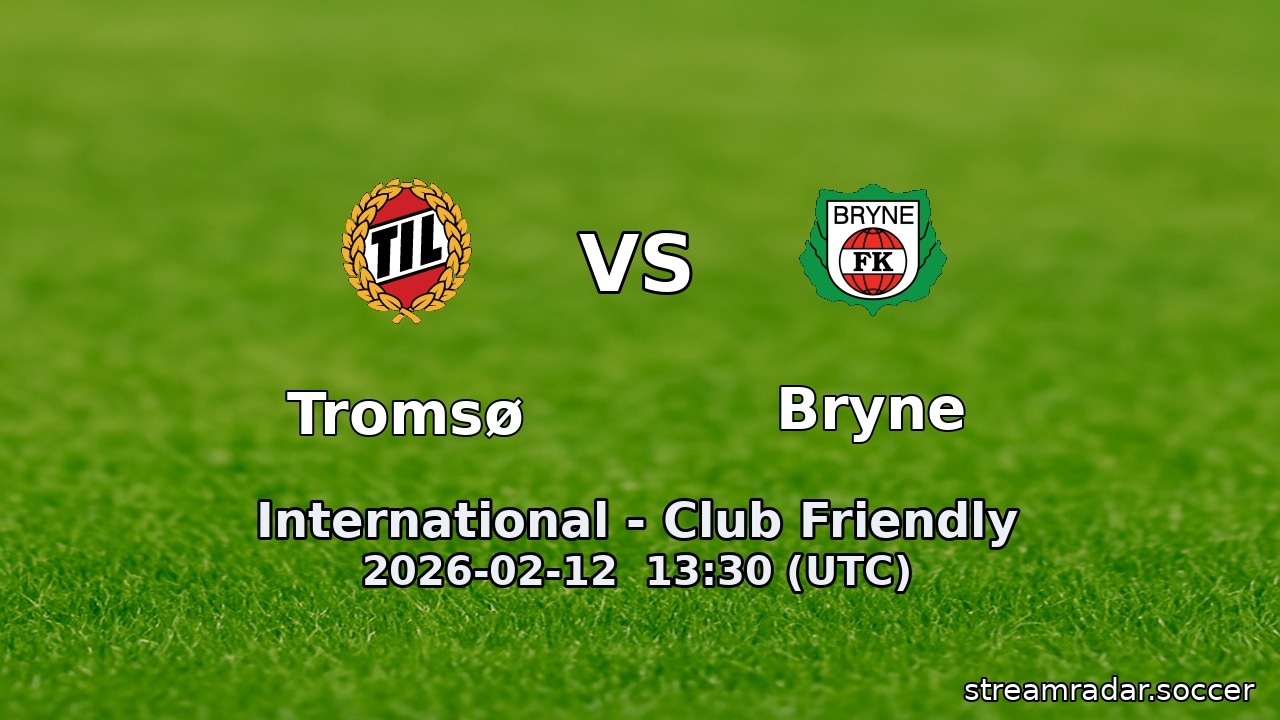 Tromsø vs Bryne