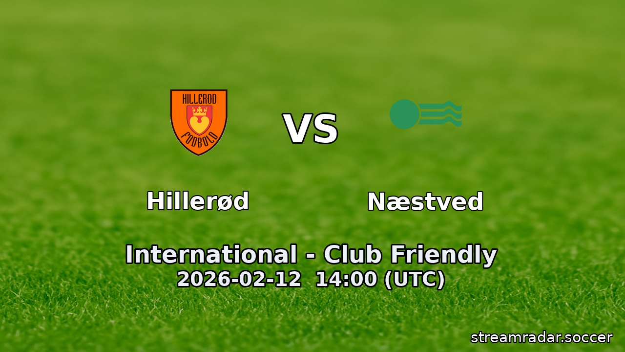 Hillerød vs Næstved