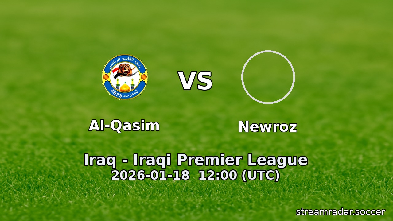 Al-Qasim vs Newroz