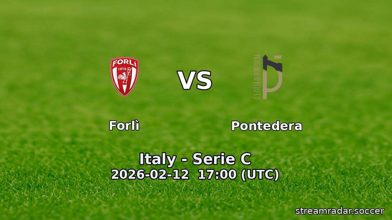 Forlì vs Pontedera