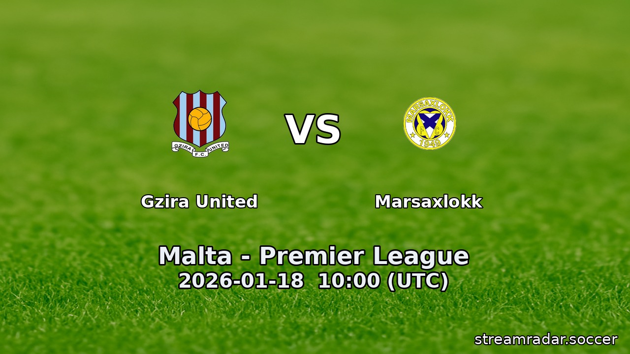 Gzira United vs Marsaxlokk