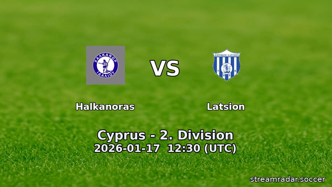 Halkanoras vs Latsion
