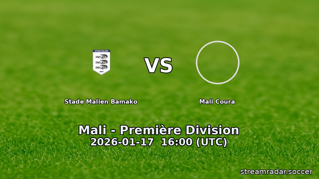 Stade Malien Bamako vs Mali Coura