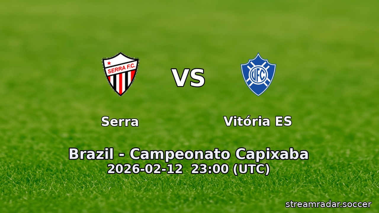 Serra vs Vitória ES