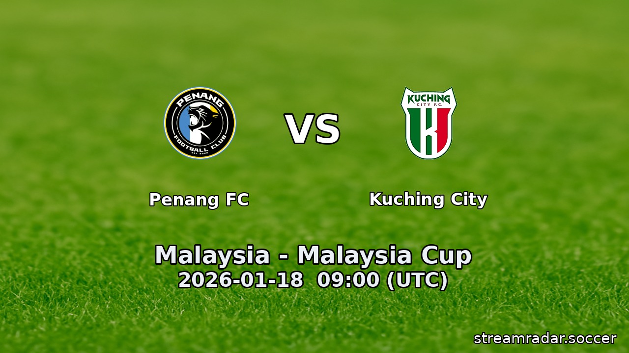 Penang FC vs Kuching City