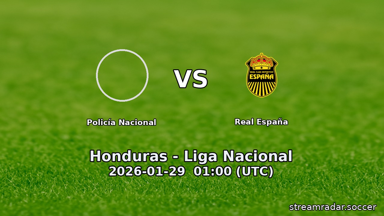 Policía Nacional vs Real España