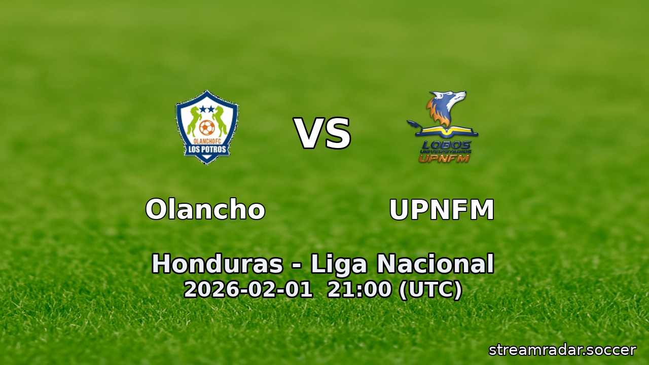 Olancho vs UPNFM