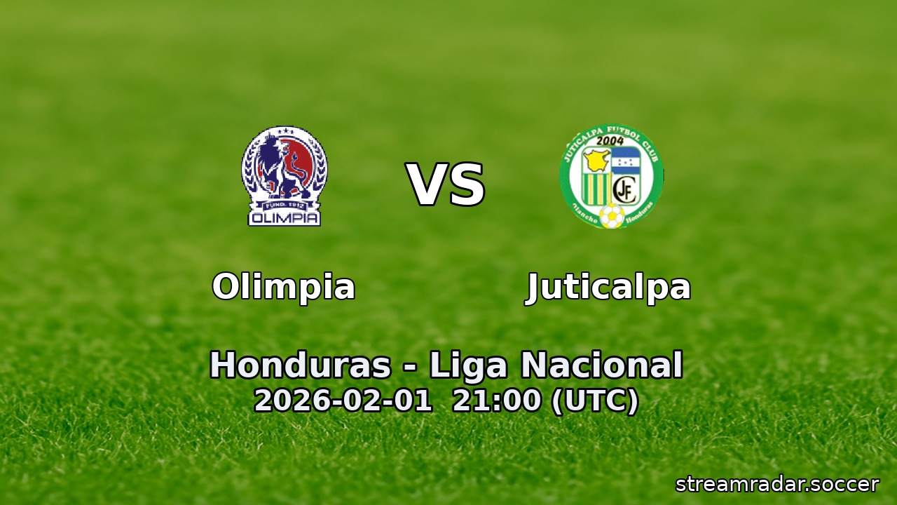 Olimpia vs Juticalpa