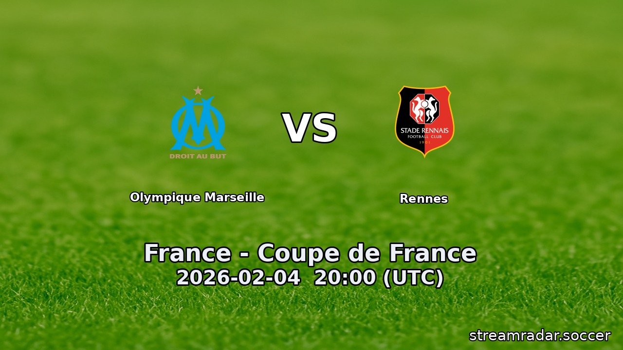 Olympique Marseille vs Rennes