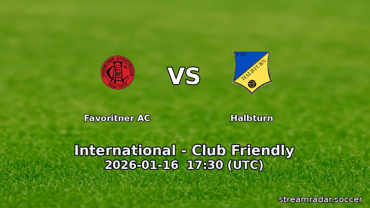 Favoritner AC vs Halbturn