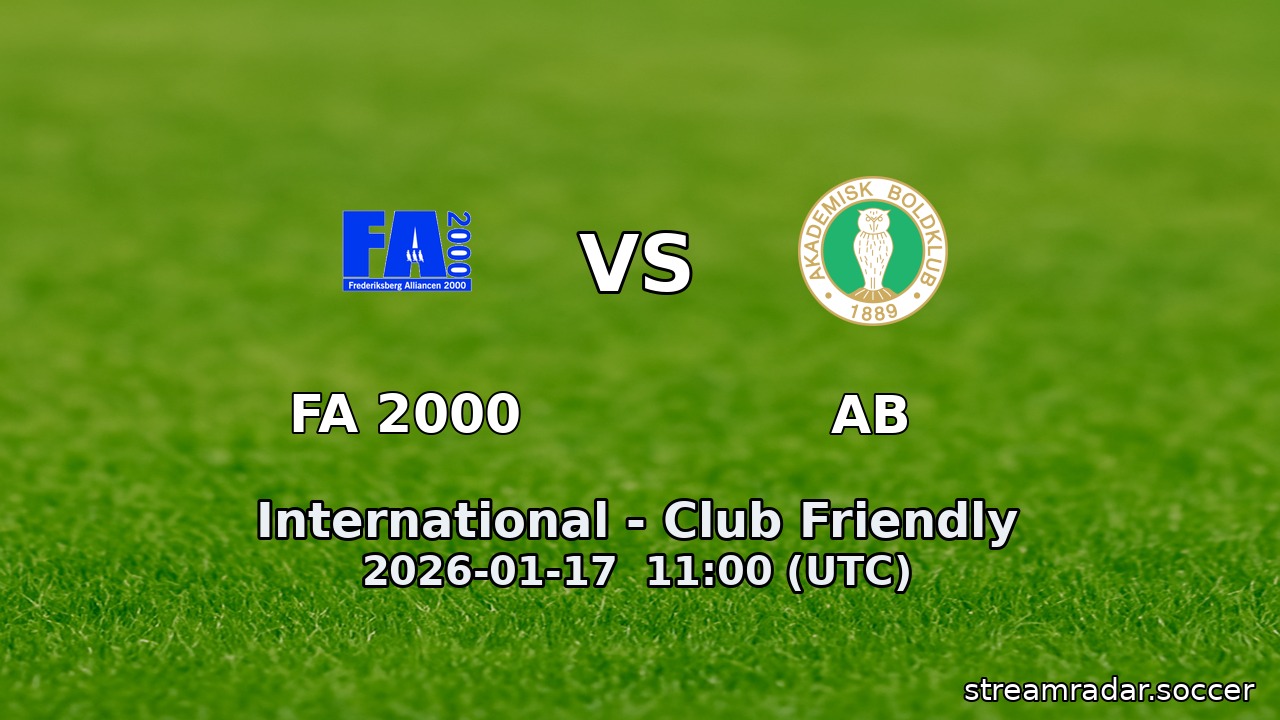 FA 2000 vs AB