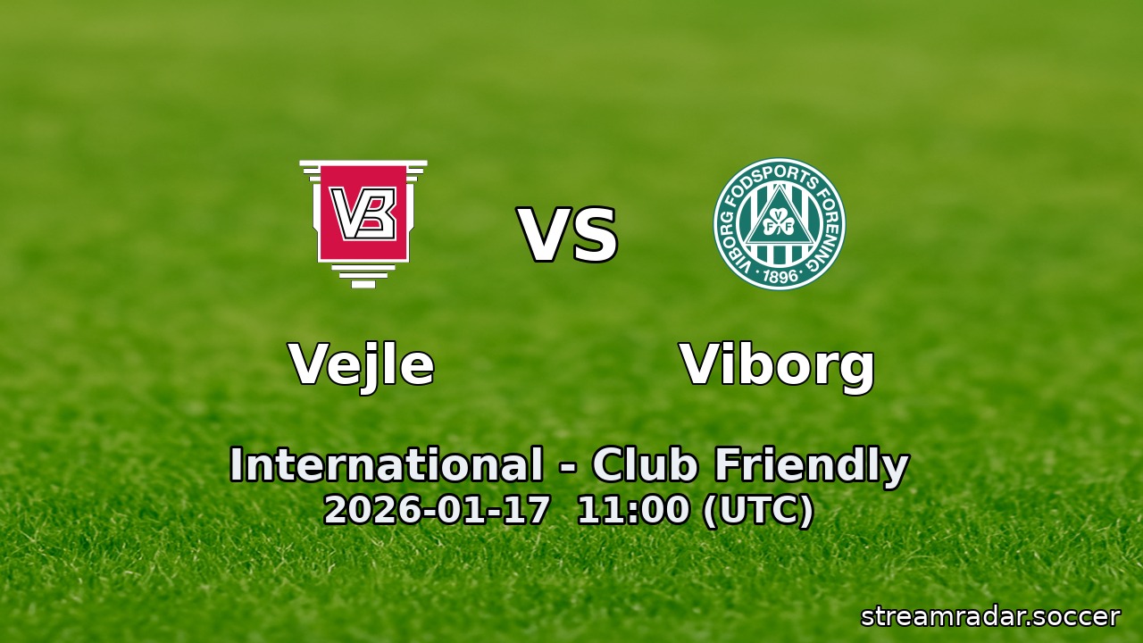 Vejle vs Viborg