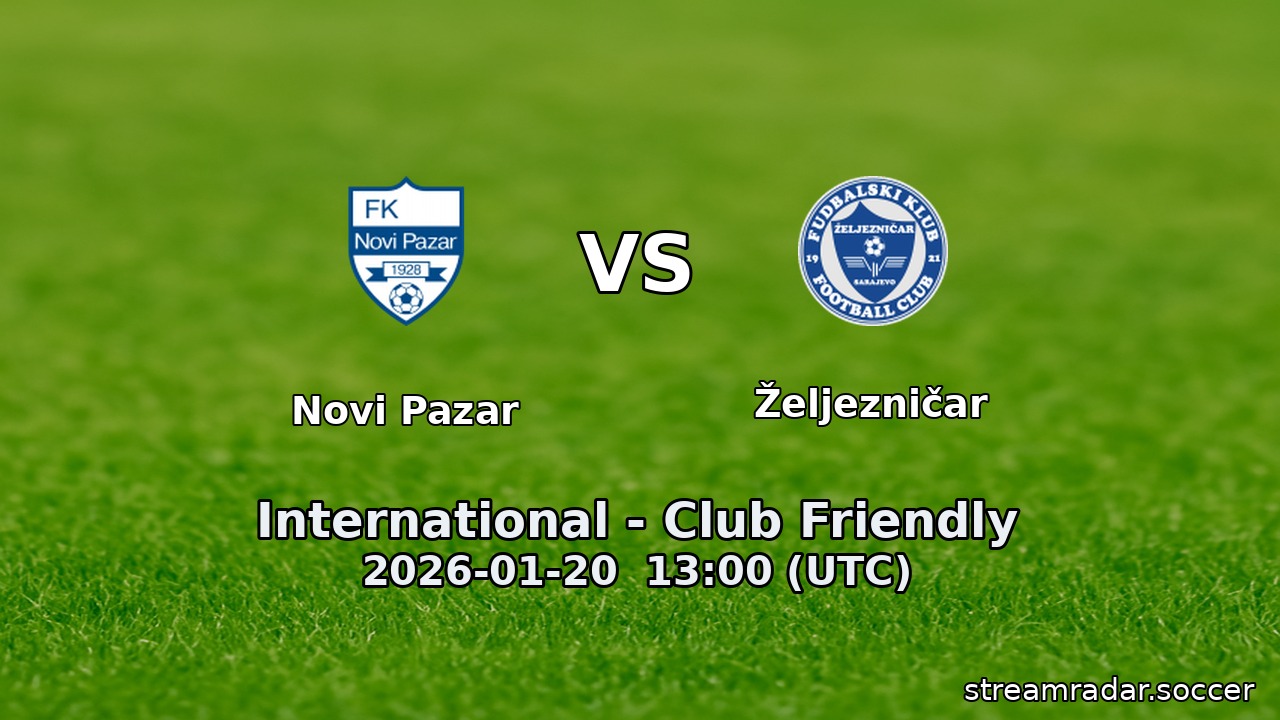 Novi Pazar vs Željezničar