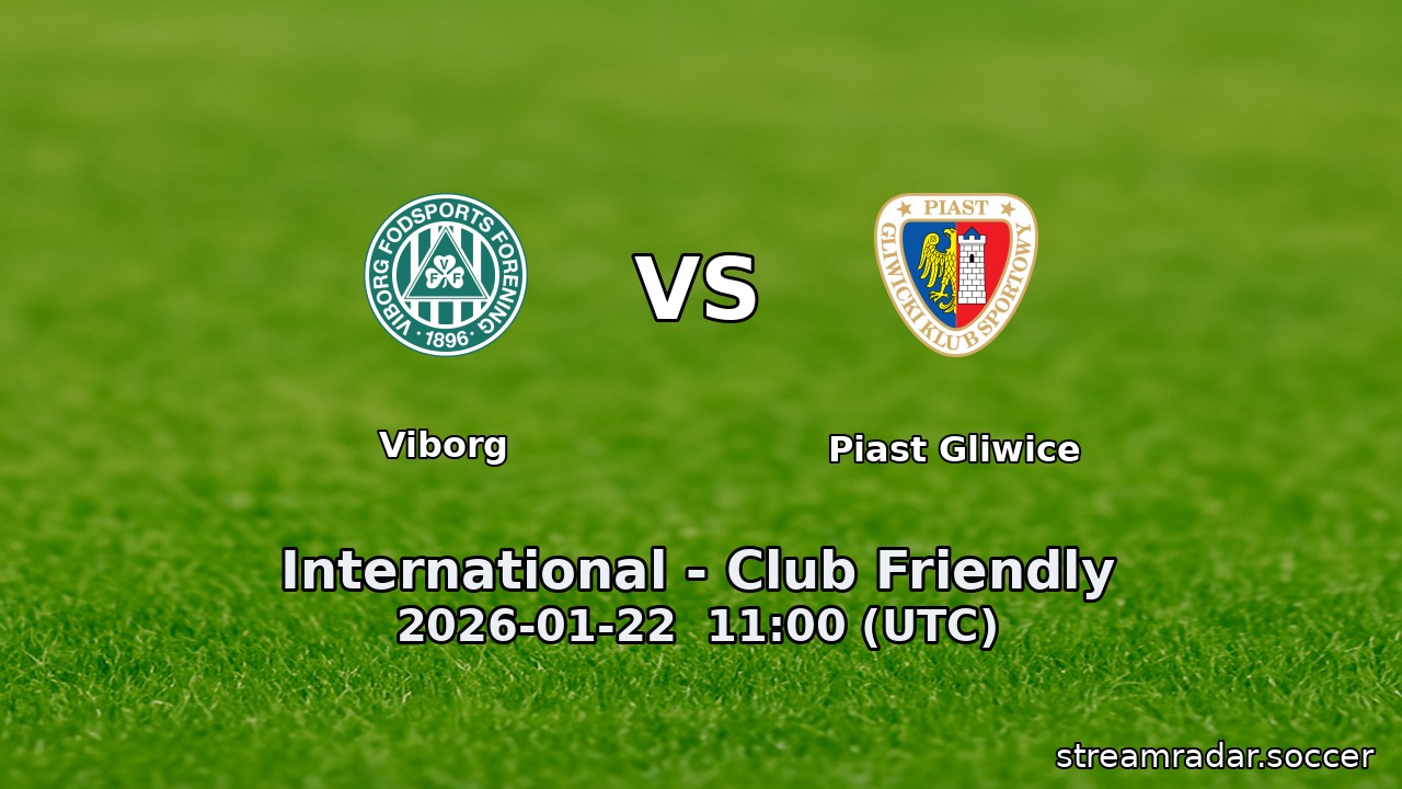 Viborg vs Piast Gliwice