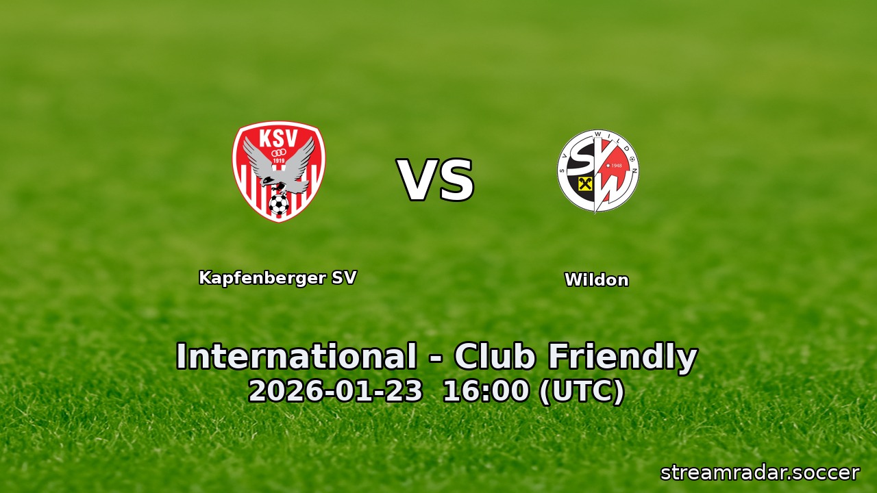 Kapfenberger SV vs Wildon