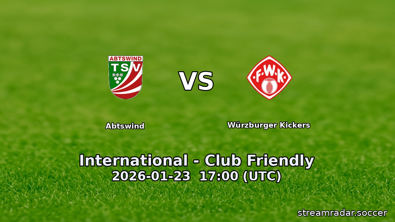 Abtswind vs Würzburger Kickers