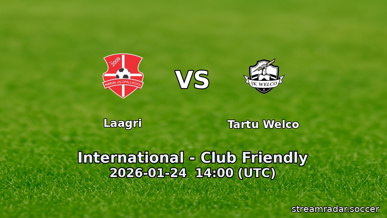 Laagri vs Tartu Welco