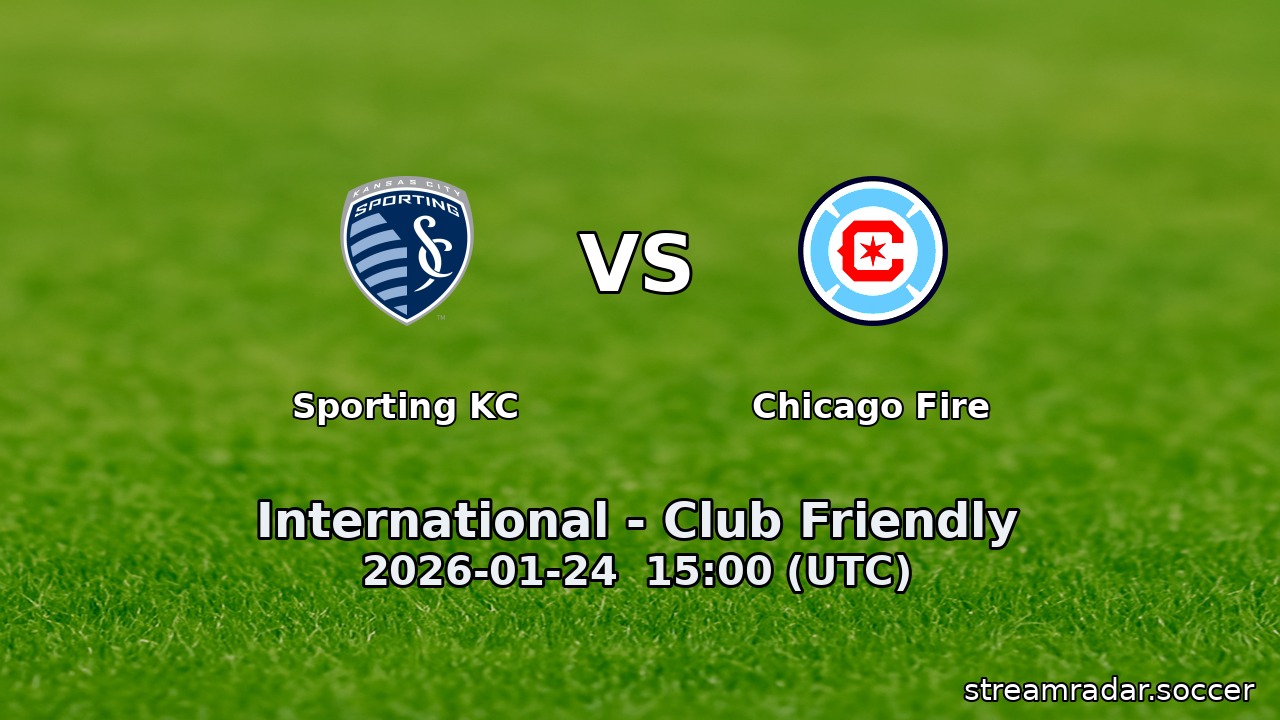 Sporting KC vs Chicago Fire