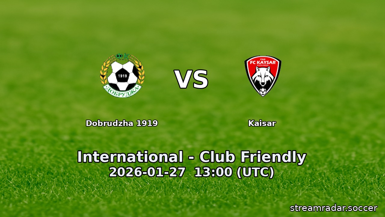 Kaisar vs Dobrudzha 1919