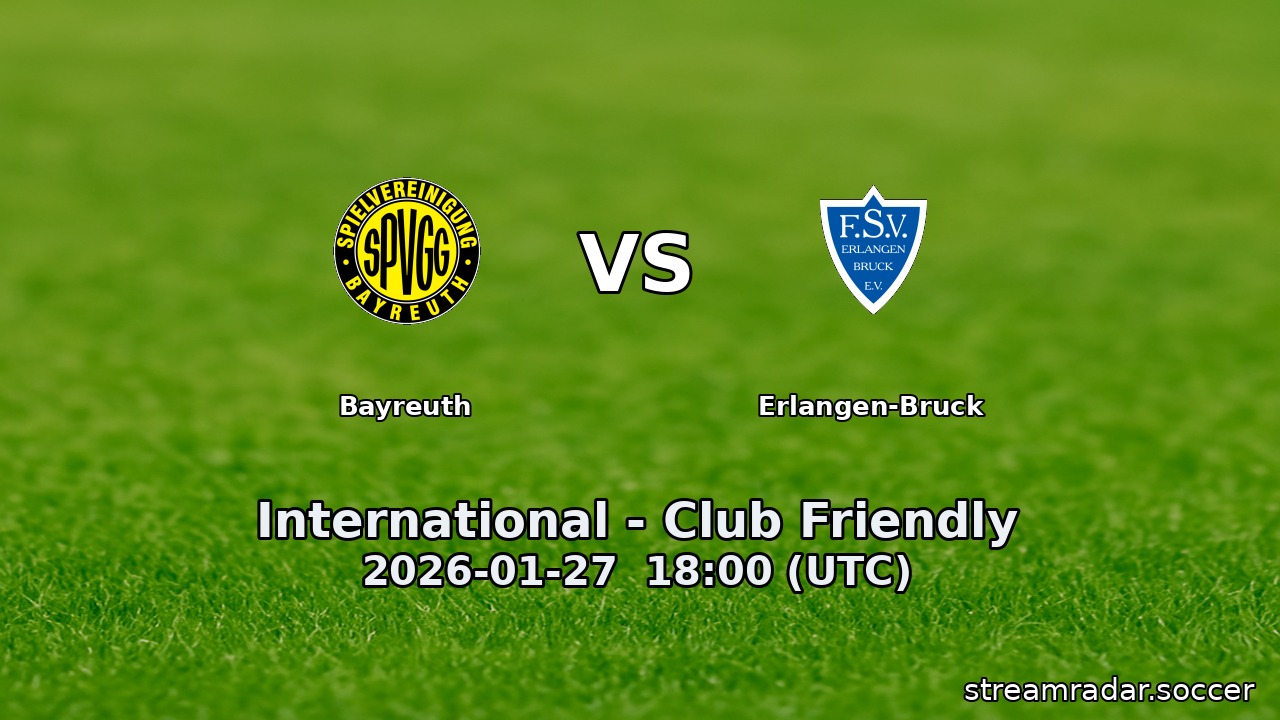 Bayreuth vs Erlangen-Bruck