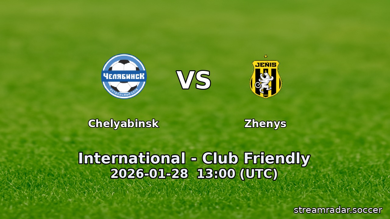 Chelyabinsk vs Zhenys
