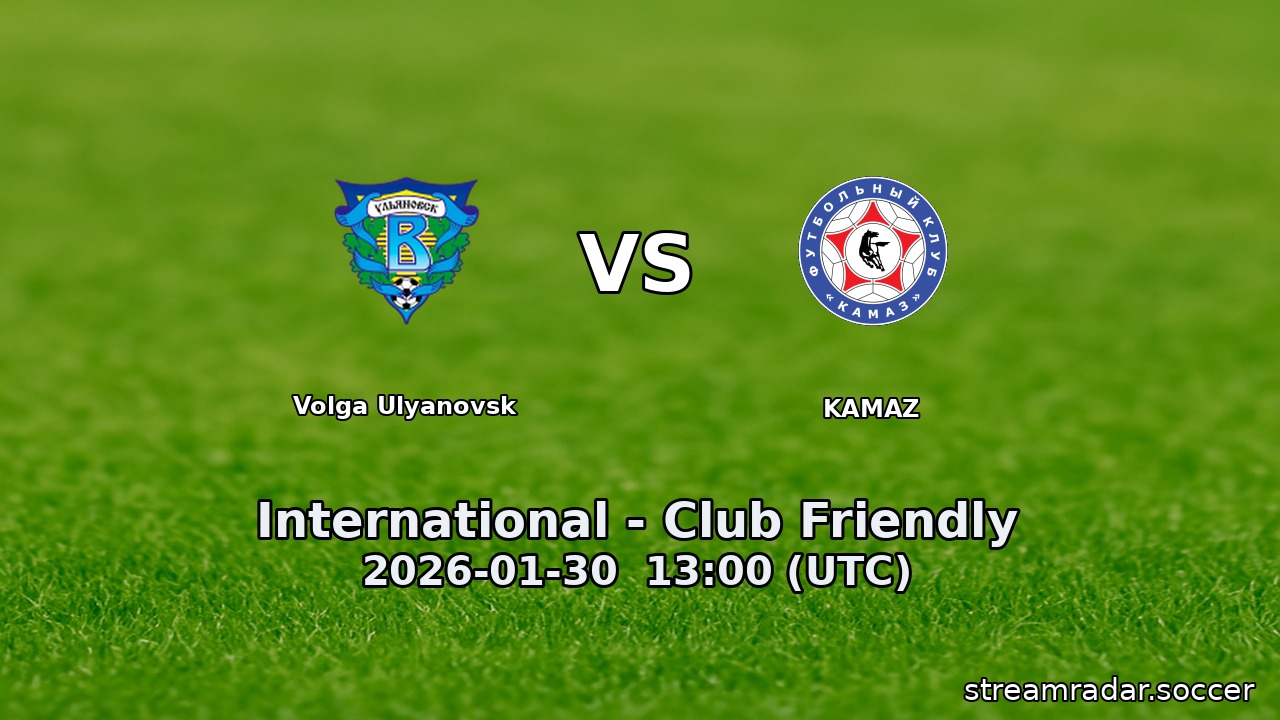Volga Ulyanovsk vs KAMAZ