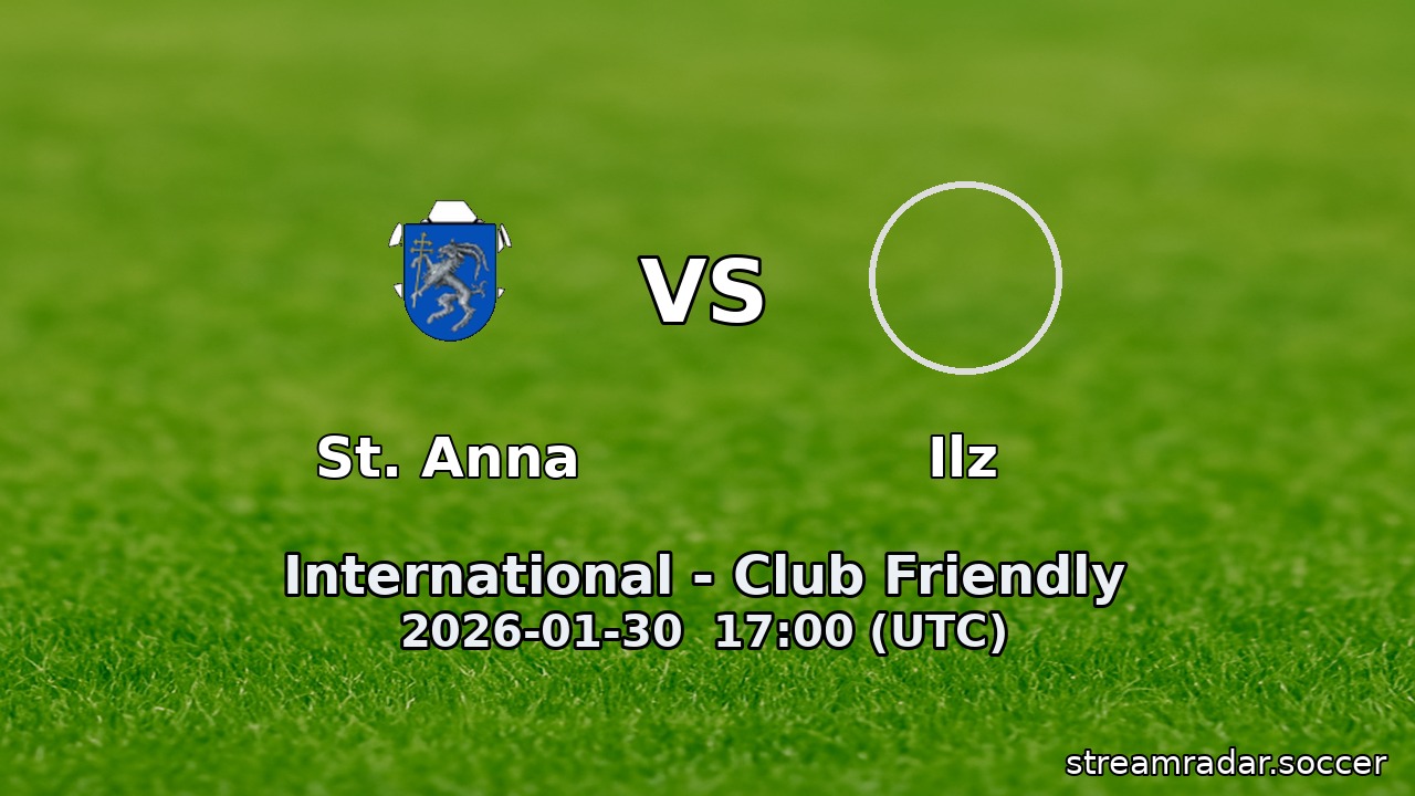 St. Anna vs Ilz